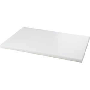 Tagliere in Polietilene alimentare Bianco dimensioni L60xP40xH2 cm