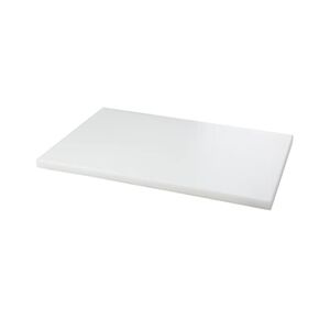 Tagliere in Polietilene alimentare bianco dimensioni L50xP40xH2 cm