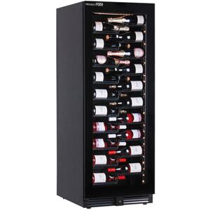 cantina vini premium per 116 bottiglie mono temperatura a refrigerazione ventilata griglie in acciaio a z