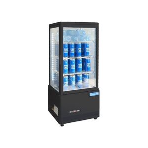 Frigo Bibite Nero Ventilato, Capacità 78 Lt, Temperatura. +0° C +12° C