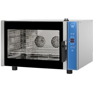 forno gastronomia basic elettrico combinato convezione vapore per 4 teglie gn 1/1 o en60x40 comandi digitali