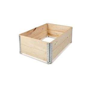 ratioform Paretali per pallet, 1200 x 800 x 400 mm, 13 kg, legno, pieghevole/4 cerniere