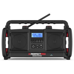 Perfectpro Radio  Workstation Portatile Digitale Nero [WS3]