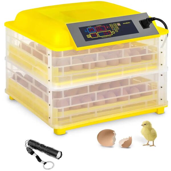 incubato incubatrice per uova professionale - 112 uova - lampada sperauova integrata - completamente automatica in-112ddi