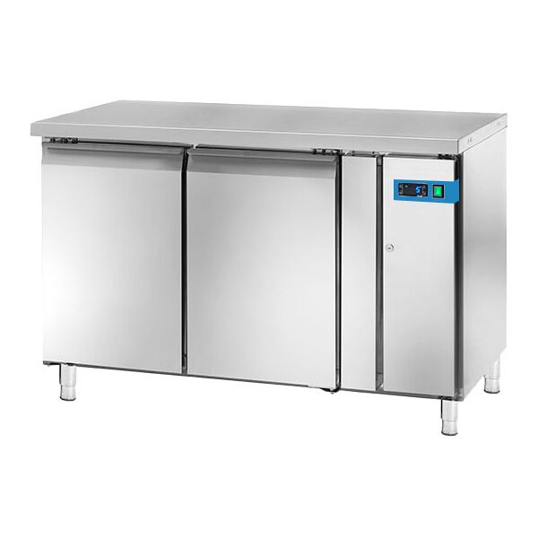 tavolo refrigerato a motore remoto con n° 2 porte gn 1/1 senza alzatina temp. da -2°c a +8°c prof. 70 cm