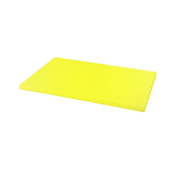 tagliere in polietilene alimentare giallo dimensioni l50xp30xh2 cm