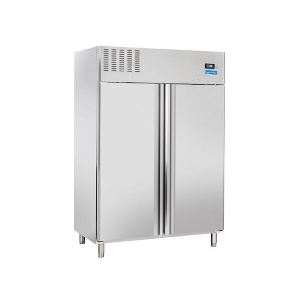 armadio refrigerato ventilato premium cap. 1300 lt temp. da -18°c a -22°c con 20 coppie guide per teglie 60x40