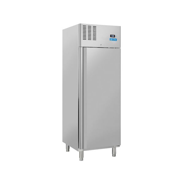 armadio refrigerato ventilato premium cap. 550 lt temp. da -18°c a -22°c con 10 coppie guide per teglie 60x40