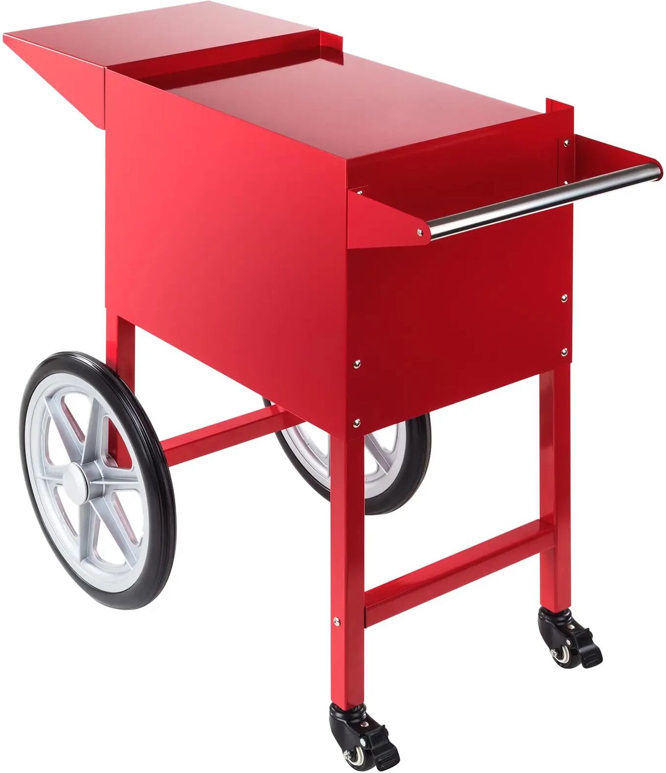 Royal Catering Carrello per popcorn - rosso - 51 x 37 cm RCPT-16E