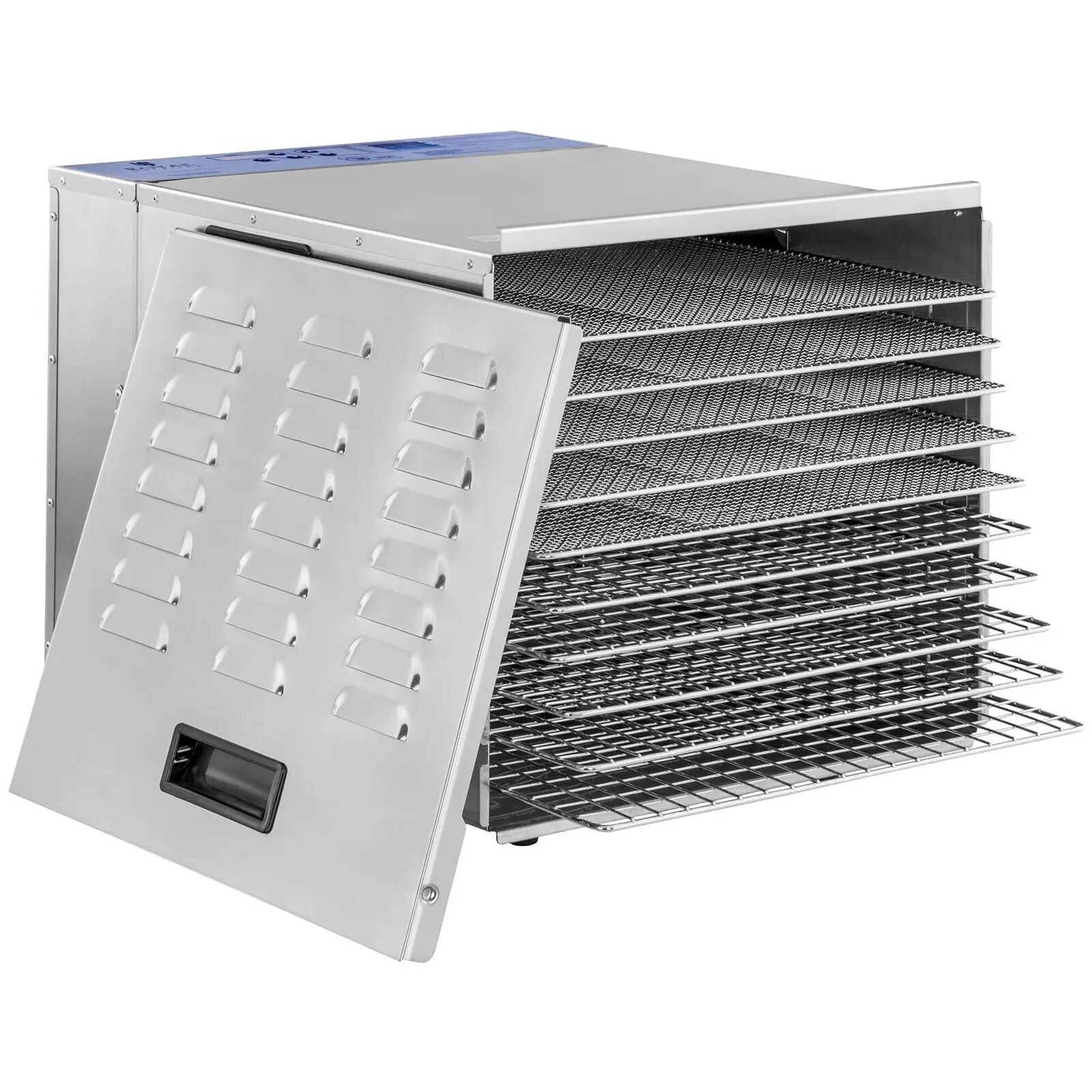 Royal Catering Essiccatore per alimenti - 1.000 W - 10 ripiani RCDA-1000/10S