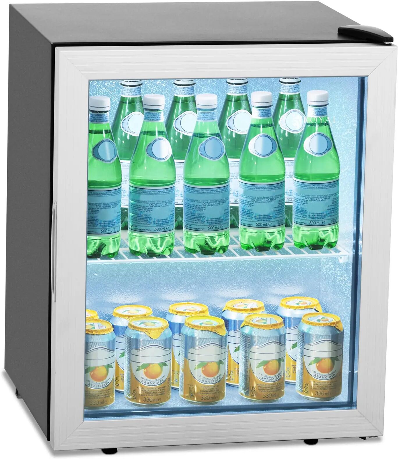 Royal Catering Vetrina frigo per bibite da banco - 54 L RCGK-54A