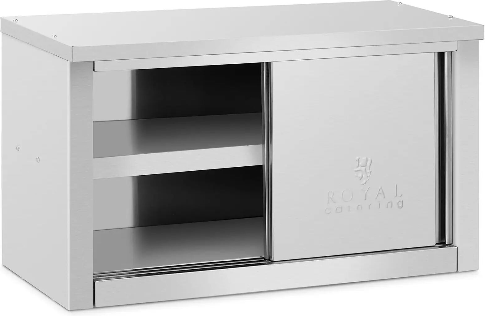 Royal Catering Pensile in acciaio inox - 900 x 400 x 500 mm - Portata 60 kg per ripiano -  RCAT-90/40/50-C