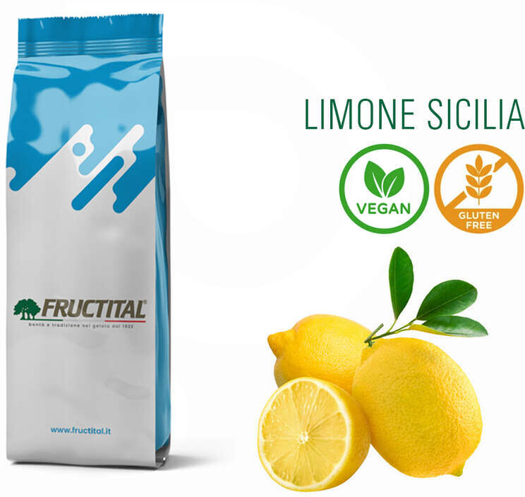 Polsinelli Base per gelato Limone di Sicilia (1,25 Kg)