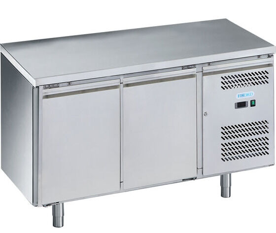 FORCOLD Tavolo Refrigerato Snack Ventilato  2 Porte - Temp -2° +8°c - Capacità Lt 159