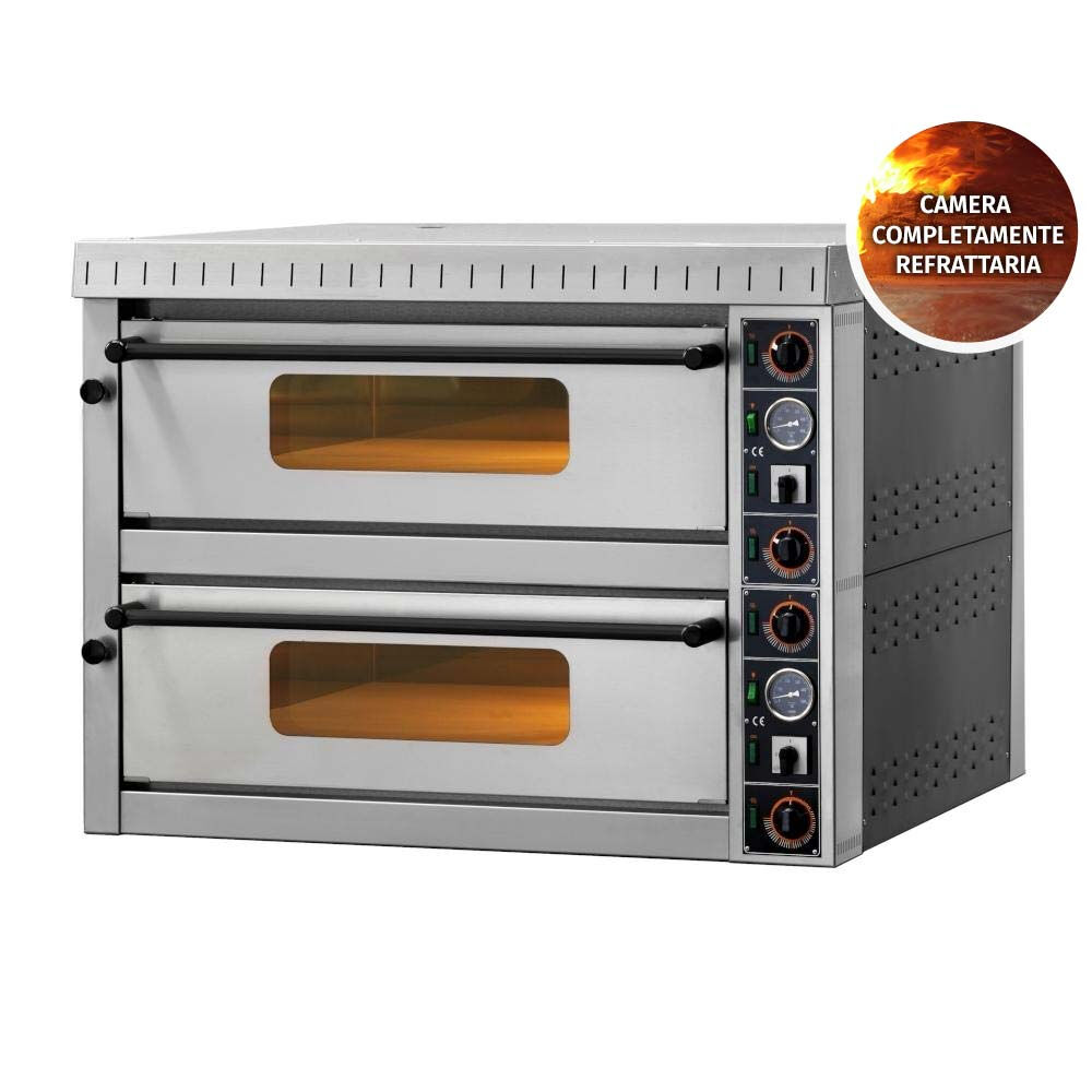 GC Pizza Forno Pizza Professionale MD44 TOP 4+4 x Ø 34 cm