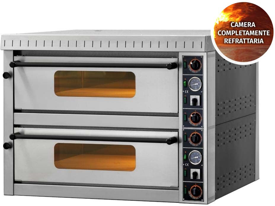 GC Pizza Forno Pizza Professionale MD66 TOP 6+6 x Ø 34 cm