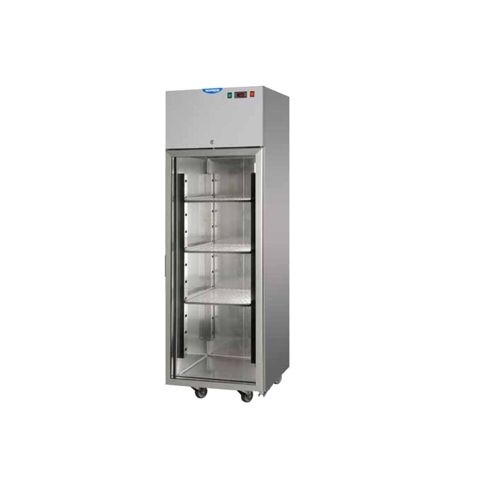 Tecnodom Armadio Frigo 400 Litri -18 / -22 °C Porta Vetro