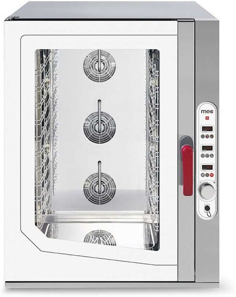 Mec Forno a Convezione 6 Teglie 60x40 o GN 1/1 Digitale Vapore Diretto