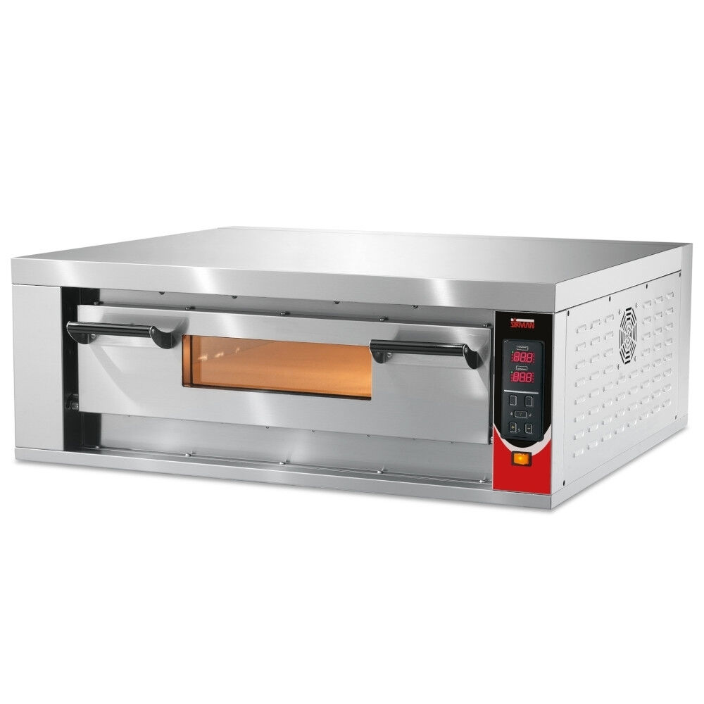 Sirman Forno Pizza Professionale Vesuvio 85x70 4 x Ø 36 cm o 2 Teglie 60 x 40 cm