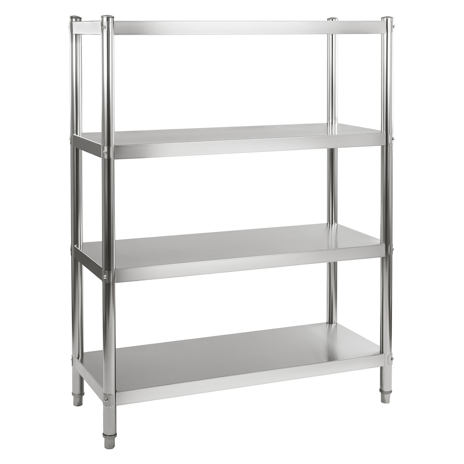 Royal Catering Scaffalatura in acciaio inox - 120 cm RCER-120