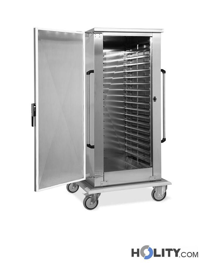 Armadio Inox Porta Teglie Gn H22_239