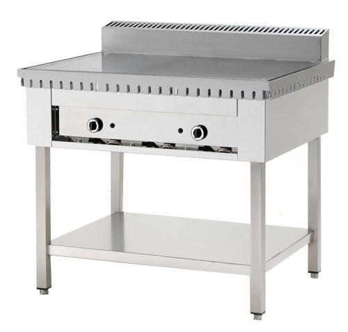 Pollini Cuocipiada 6 Piade a Gas su Trespolo Inox 11 KW