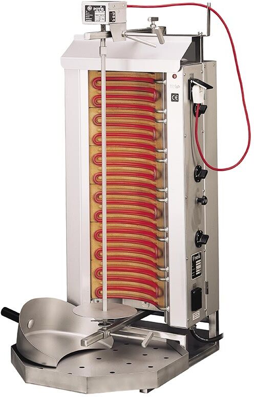 Potis E3 Gyros Kebab Elettrico 50 Kg Carne - Altezza Max 70 cm