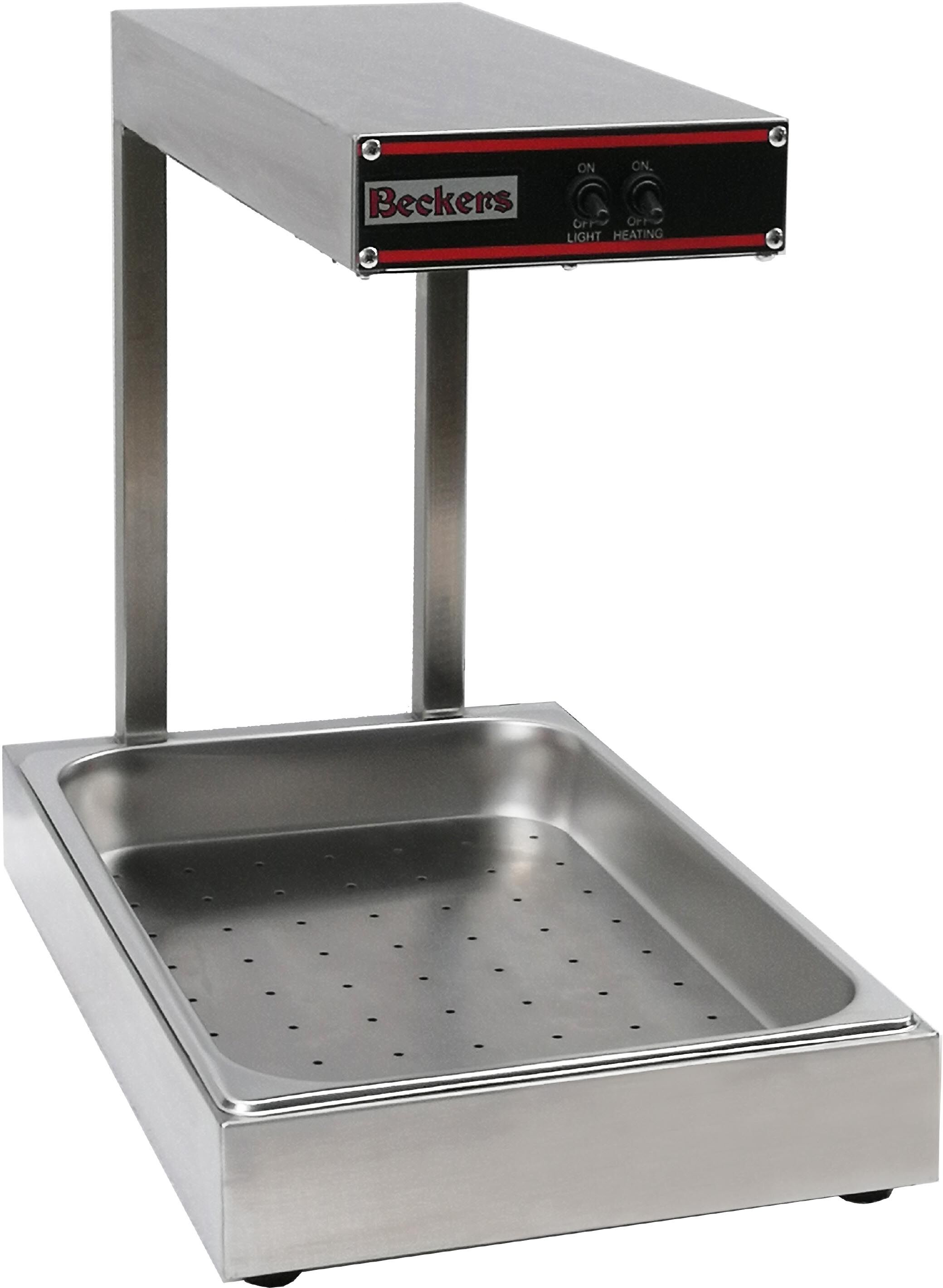 Beckers Piastra Scaldavivande - Acciaio Inox - Con Resistenza