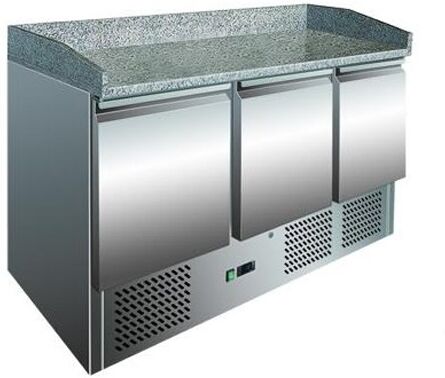 FORCAR Banco per Pizza S903PZ 3 Porte Refrigerato Statico