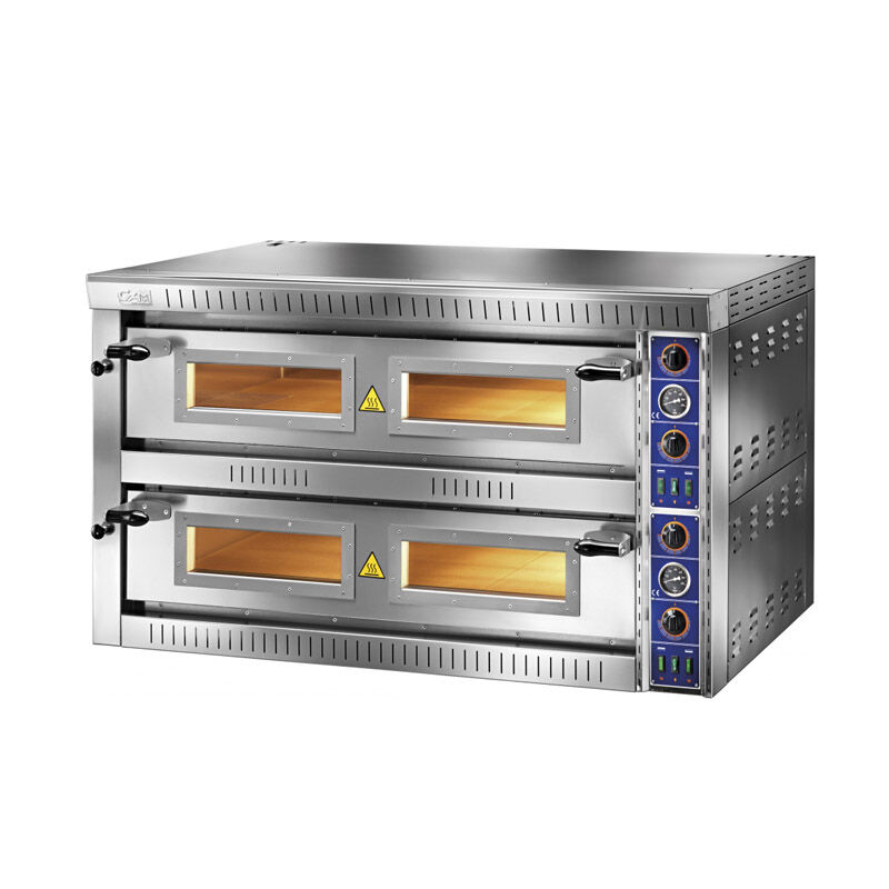 GAM International Forno per Pizza Classic SB66 Doppia Camera - 6 + 6 Pizze Ø 34 Cm