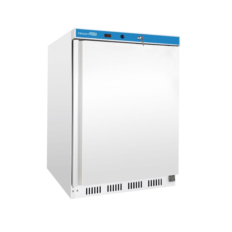 Armadio refrigerato full optional in ABS temp. da -18°C a -22°C con centralina digitale e porta cieca capacità 120 lt