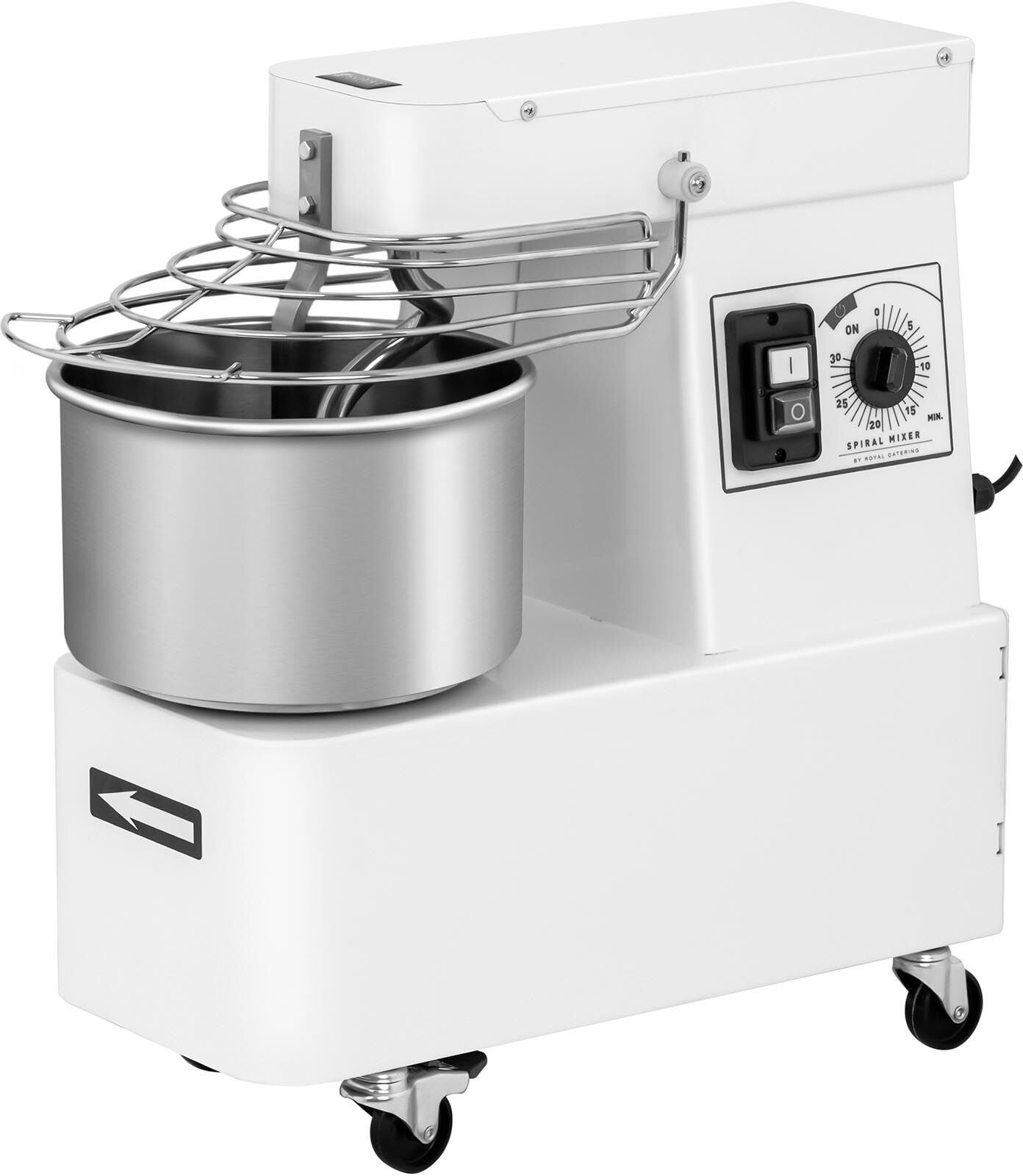 Royal Catering Eltemaskin - 7 L - 29 kg/t - 370 W 10011792