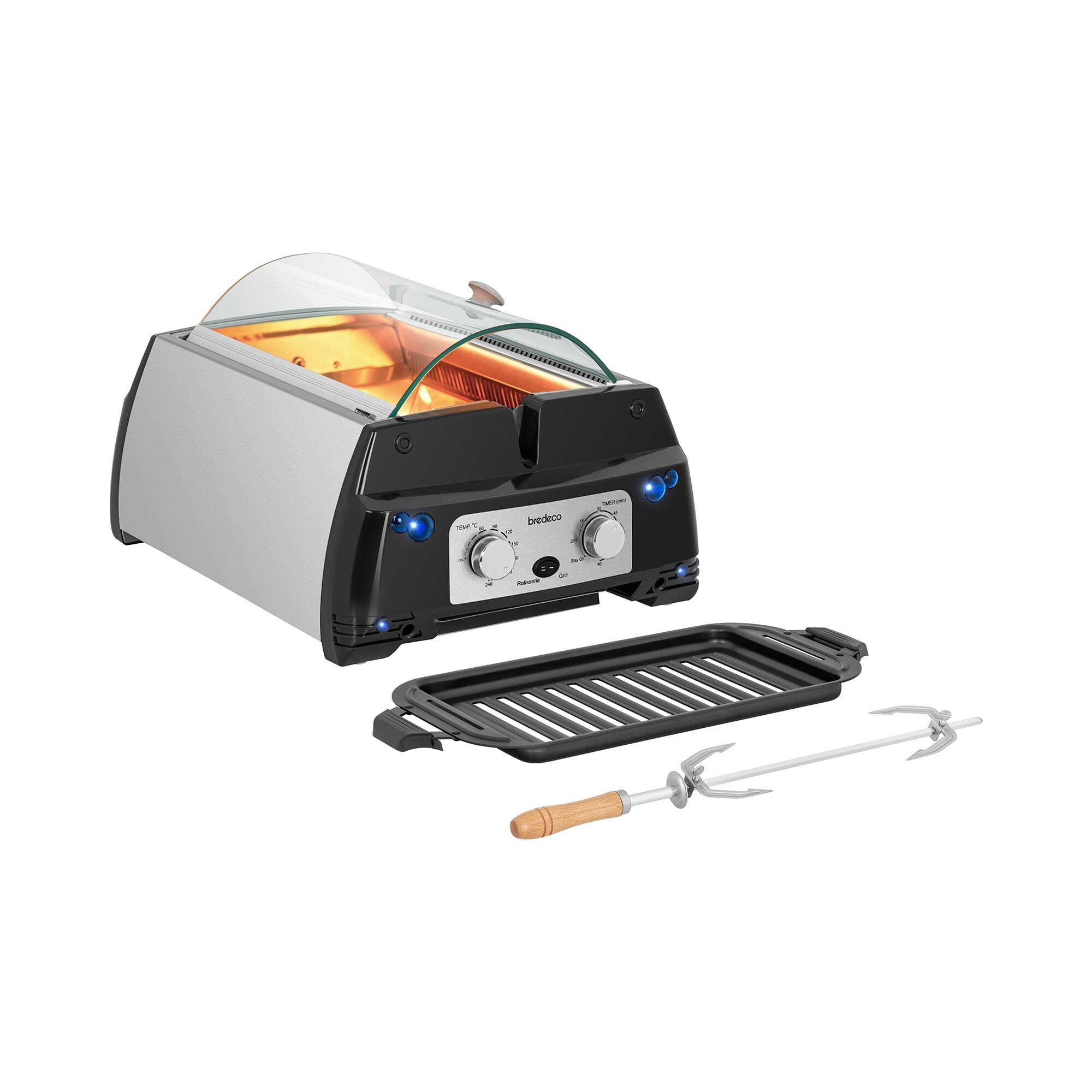 bredeco Infrarød-grill - 1,780 W 10080100