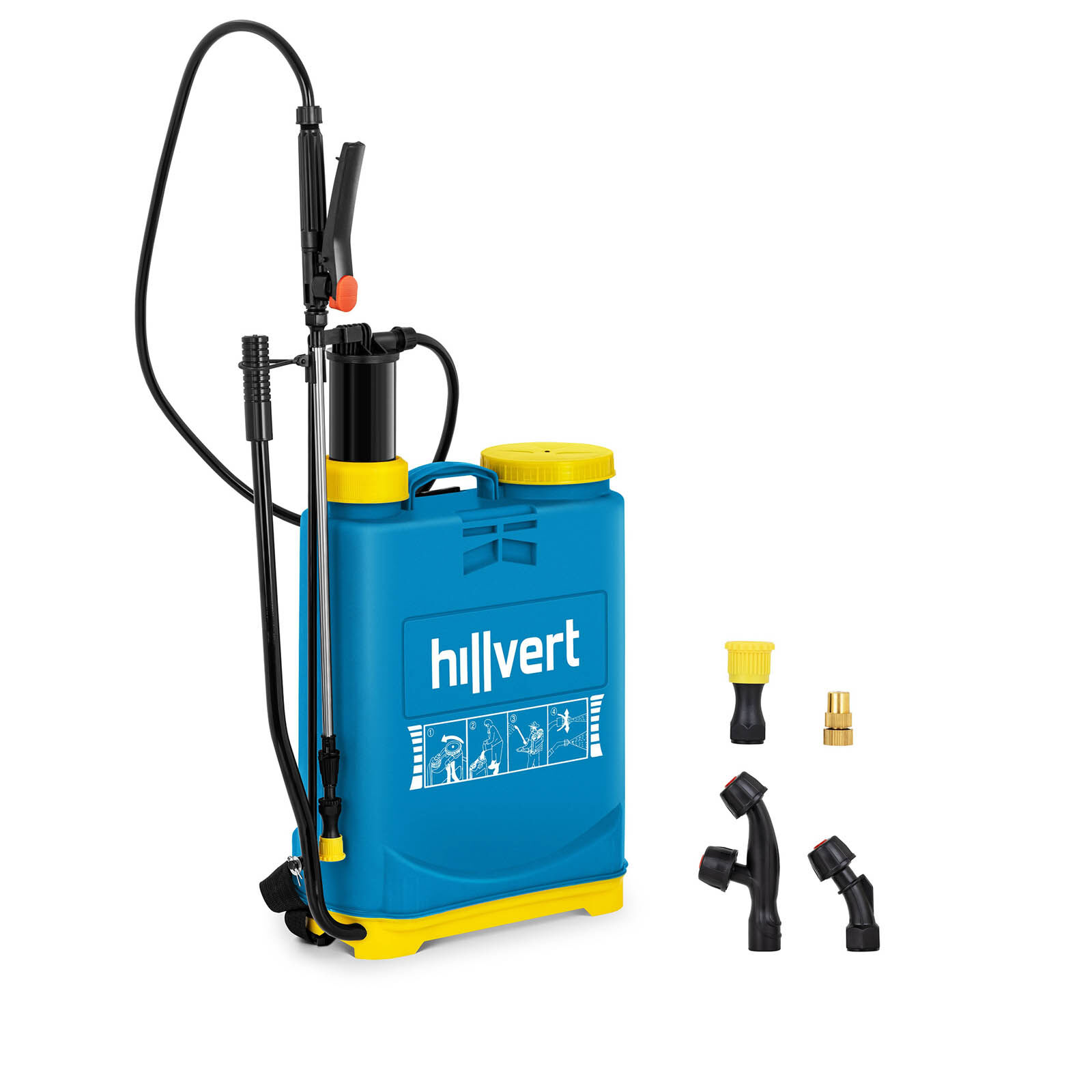 hillvert Trykksprøyte - 16 L 10090126