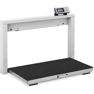 Steinberg Systems Podlahová váha - 150 kg / 50 g - vhodná pre zvieratá s protišmykovou podložkou - skladacia - LCD SBS-PS-150W