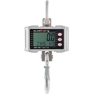 Steinberg Systems Crane Scales - 1.000 kg / 0,5 kg - LCD - Aluminium SBS-KW-1000/10G