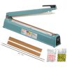 VEVOR Impulse Sealer 16 inch, Manual Heat Seal Machine with Adjustable Heating Mode, Iron Shrink Wrap Bag Sealers for Plastic Mylar PE PP Bags, Portable Poly Bag Sealing Machine with Extra Replace Kit