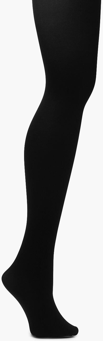 Boohoo Plus 100 Denier Tight- Black  - Size: 16-18