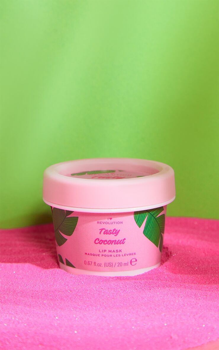 PrettyLittleThing I Heart Revolution Tasty Coconut Lip Mask  - Clear - Size: One Size