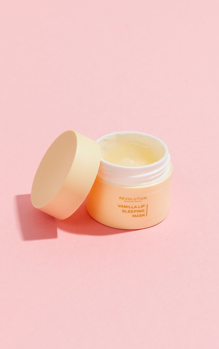 PrettyLittleThing Revolution Skincare Vanilla Lip Sleeping Mask  - Clear - Size: One Size