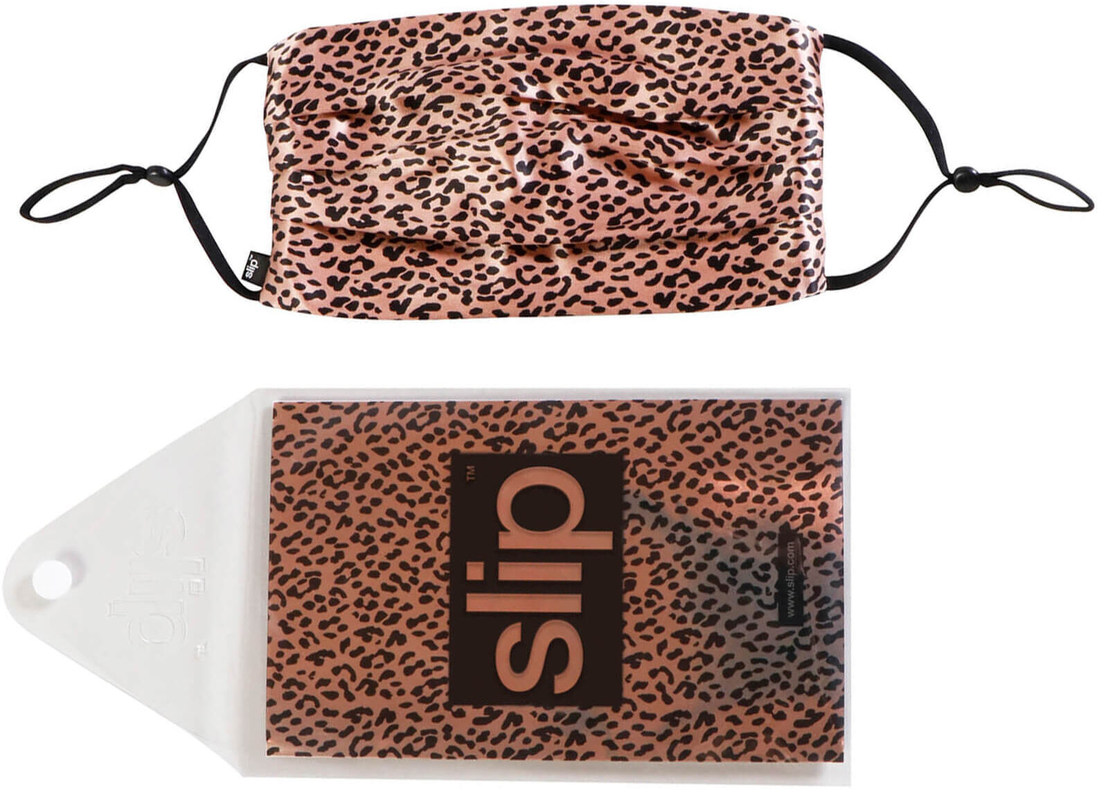 Slip Reusable Face Covering (Various Colours) - Rose Leopard