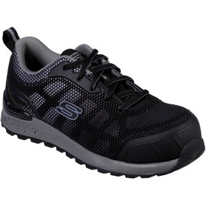 Skechers Sicherheitsschuh »BULKLIN-LYNDALE«, rutschhemmende stark profilierte... BKGY schwarz  37