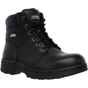 Skechers Sicherheitsstiefel »WORKSHIRE«, SB FO SRA, klassischer Lederstiefel... schwarz  41,5