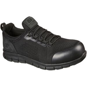 Skechers Sicherheitsschuh »SYNERGY - OMAT«, S1 P ESD, Slip On mit... schwarz Größe 45,5