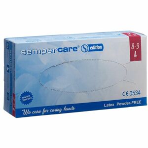 Sempercare Edition Handschuhe Latex L ung 100 Stk 100 ct
