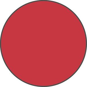 kaiserkraft PVC-Bodenmarkierungen, Kreis-Form, VE 100 Stk, rot
