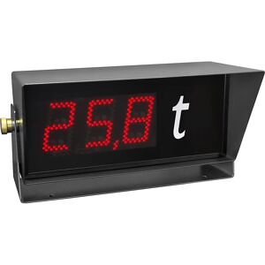 kaiserkraft LED-Industriedisplay NDI 100/3, HxBxT 220 x 513 x 210 mm, 3 Ziffern, schwarz