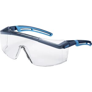 Uvex Bügelschutzbrille atrospec 2.0, kratzfest, schwarz/blau, ab 10 Stk