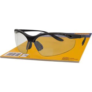 kaiserkraft Lettura Bifocal Schutzbrille, Sehstärke 3,5 dpt, farblos/schwarz