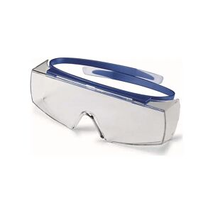 Uvex Überbrille SUPER OTG 9169065 PC, scharnierlose Bügel, hochschlagzähem Grilamid®, farblos